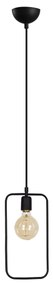 Candeeiro de Teto Geonni – Preto – 15 x 6 cm
