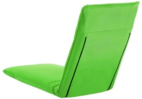 Espreguiçadeira dobrável tecido oxford verde