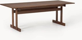 Mesa de jantar extensível em madeira de carvalho Brynn, vários tamanhos