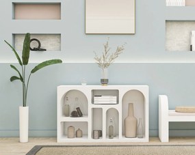 Aparador "Vienna" - Branco - 120x74x37 cm - Design Moderno