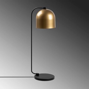 Candeeiro de Mesa Epika – Dourado/Preto – 17 x 22 x 60 cm