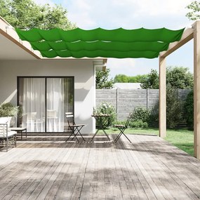 Toldo vertical 100x600 cm tecido oxford verde-claro