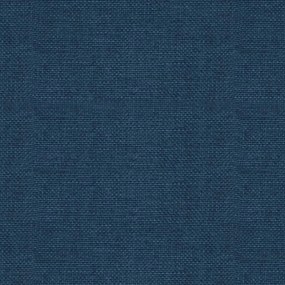Cadeira de jantar giratória tecido azul