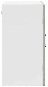 Armário de parede de cozinha porta vidro Kalmar cinza sonoma