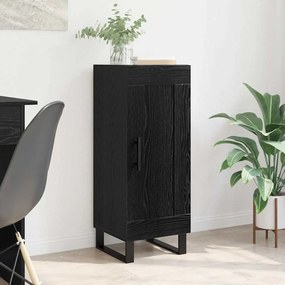 vidaXL Buffet Carvalho Preto 34,5 x 34 x 90 cm