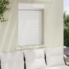 Persiana de enrolar em alumínio 70x100 cm branco