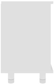 Armário de casa de banho 60x32x53,5 cm derivados madeira branco