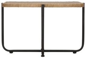 MESA DE CENTRO CEBU 75X55X46,5 CM CASTANHO E PRETO