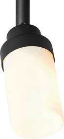 Foco de banheiro moderno preto IP44 - Japie