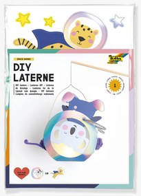 Lanterna DIY SPACE SAFARI folia prateado