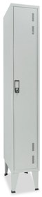 Cacifo Metálico Individual 1 Porta com Fechadura 1700×300×500 mm Standard