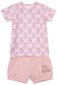 Conjunto de Vestuário Peppa Pig Cor de Rosa 12 Meses