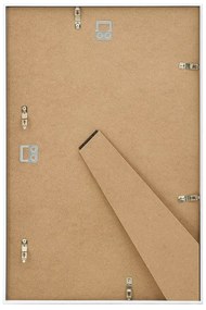 Molduras para parede ou mesa 3 pcs 21x29,7 cm MDF branco