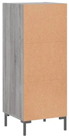 Aparador 34,5x34x90 cm derivados de madeira sonoma cinzento