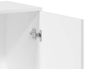 Aparadores 2 pcs 79x38x80 cm derivados de madeira branco