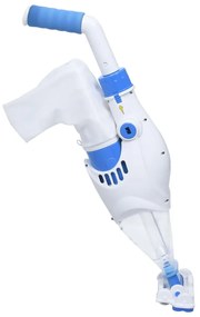 Aspirador de piscina recarregável com punho de espuma