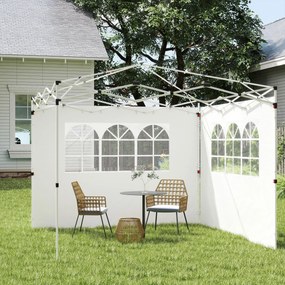 2 Paredes Laterais para Tenda 3x2 m Parede Lateral de Tecido Oxford co