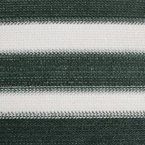 Rede de privacidade PEAD 75 g/m² 1,5x50 m verde e branco