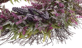 Grinalda para porta ø 50 cm violeta TELDE Beliani