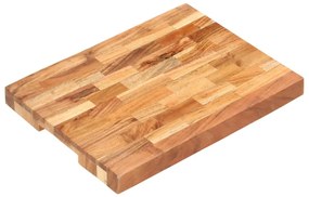 286568 vidaXL Tábua de cortar 40x30x4 cm madeira de acácia maciça