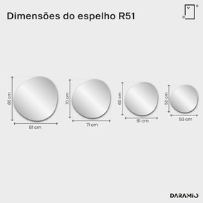 Espelho verde Pure R51