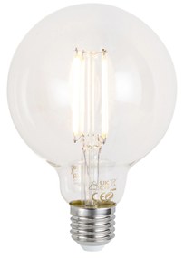 Lâmpada LED E27 Inteligente Regulável G95 Transparente 7W 806 lm 2700-6500K Zigbee