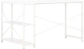Secretária de computador 120x72x70 cm branco