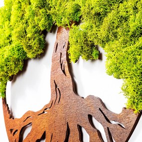 Acessório Decorativo de Parede Tree Of Life – Verde – 44 x 1 x 44 cm