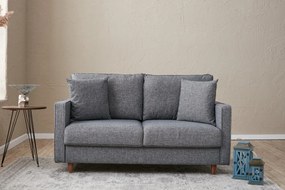 Sofá de 2 Lugares Eva – Cinzento – 155 cm x 82 cm x 90 cm
