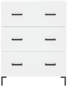 Armário alto 69,5x34x180 cm derivados de madeira branco