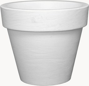 Vaso para exterior Bordato Liscio, Alt 46 cm