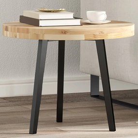 vidaXL Tampo de mesa redondo Ø50x4 cm madeira de acácia maciça