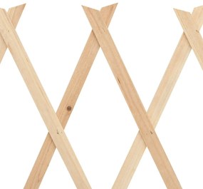 Cercas em treliça 5 pcs 180x60 cm madeira de abeto
