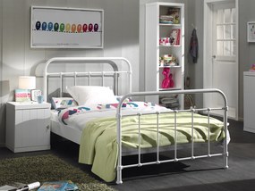 Cama Infantil NEW YORK 120x200CM + Estrado Branca