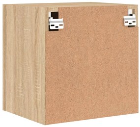 Móveis parede p/ TV 2 pcs derivados de madeira carvalho sonoma