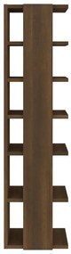 Sapateiras 2pcs 27,5x27x102 cm derivados madeira castanho