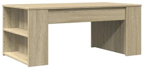 Mesa de centro 102x55x42 cm madeira processada carvalho sonoma