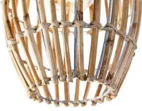 Candeerio de teto rústico bambu branco - CANNA Capsule Rústico