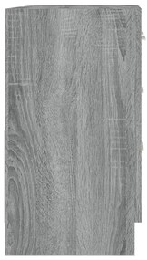 Móvel p/ lavatório 63x30x54 cm derivados madeira cinza sonoma