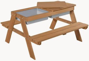 Mesa de piquenique para crianças em madeira com arrumação Fiona