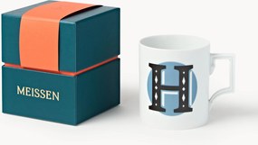 Westwing x MEISSEN, Caneca artesanal com motivo decorativo Initials