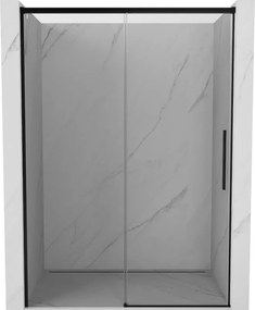 Mexen Rox portas de duche deslizantes 145 cm, transparentes, pretas - 8C2-145-000-70-00