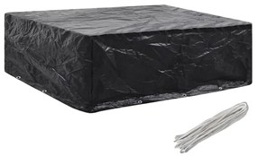 vidaXL Capa para mobiliário de jardim com 8 ilhós 250x210x90 cm