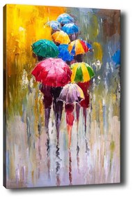 Pintura Decorativa em Tela 613776053 – Multicolor – 50 x 70 cm