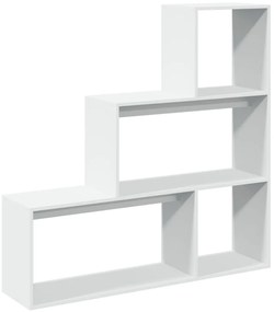 Estante divisória 3 níveis 123x29x123 derivados madeira branco