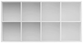 Estante/aparador 66x30x130 cm derivados de madeira branco