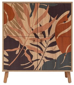 Armário Multiuso Multilux – Multicolor – 95x111x36 cm