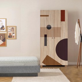 Guarda-roupa Lidya – Sonomo – 90x192x52 cm