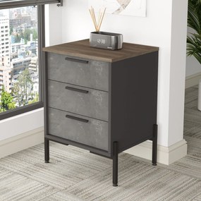 Gaveta VS3 – Castanho/Cinza/Antracite – 54x70x44,5 cm