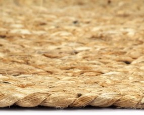 Individuais de mesa 4 pcs em juta liso 38 cm redondo natural